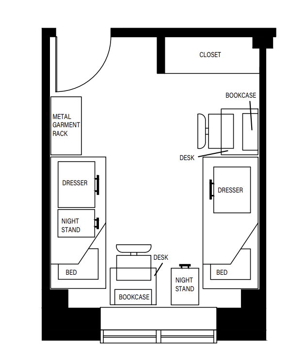 Wolpers Hall floor plan